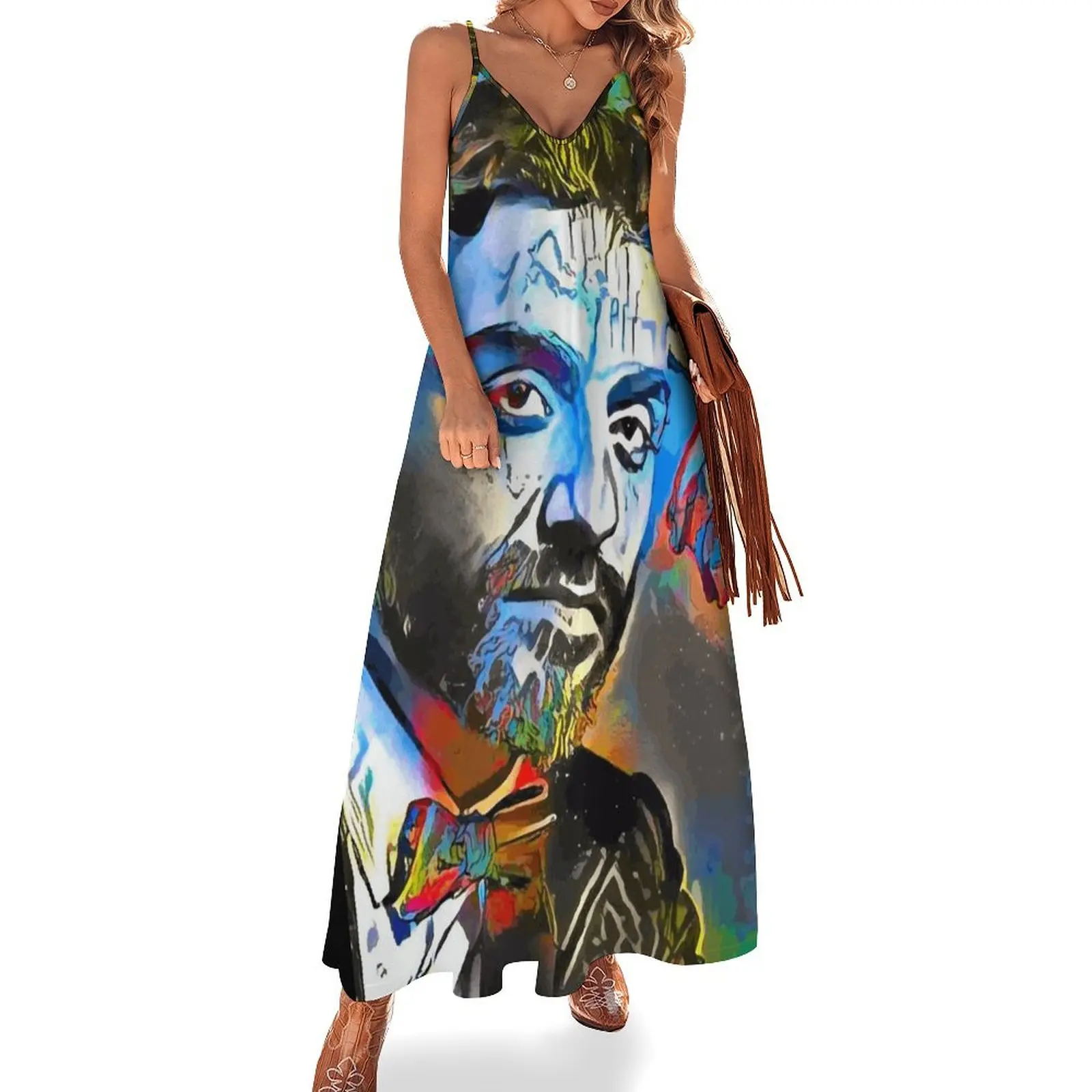 

Oscar Isaac Portrait Sleeveless Dress summer outfits for women 2024 festival outfit women women evening dress