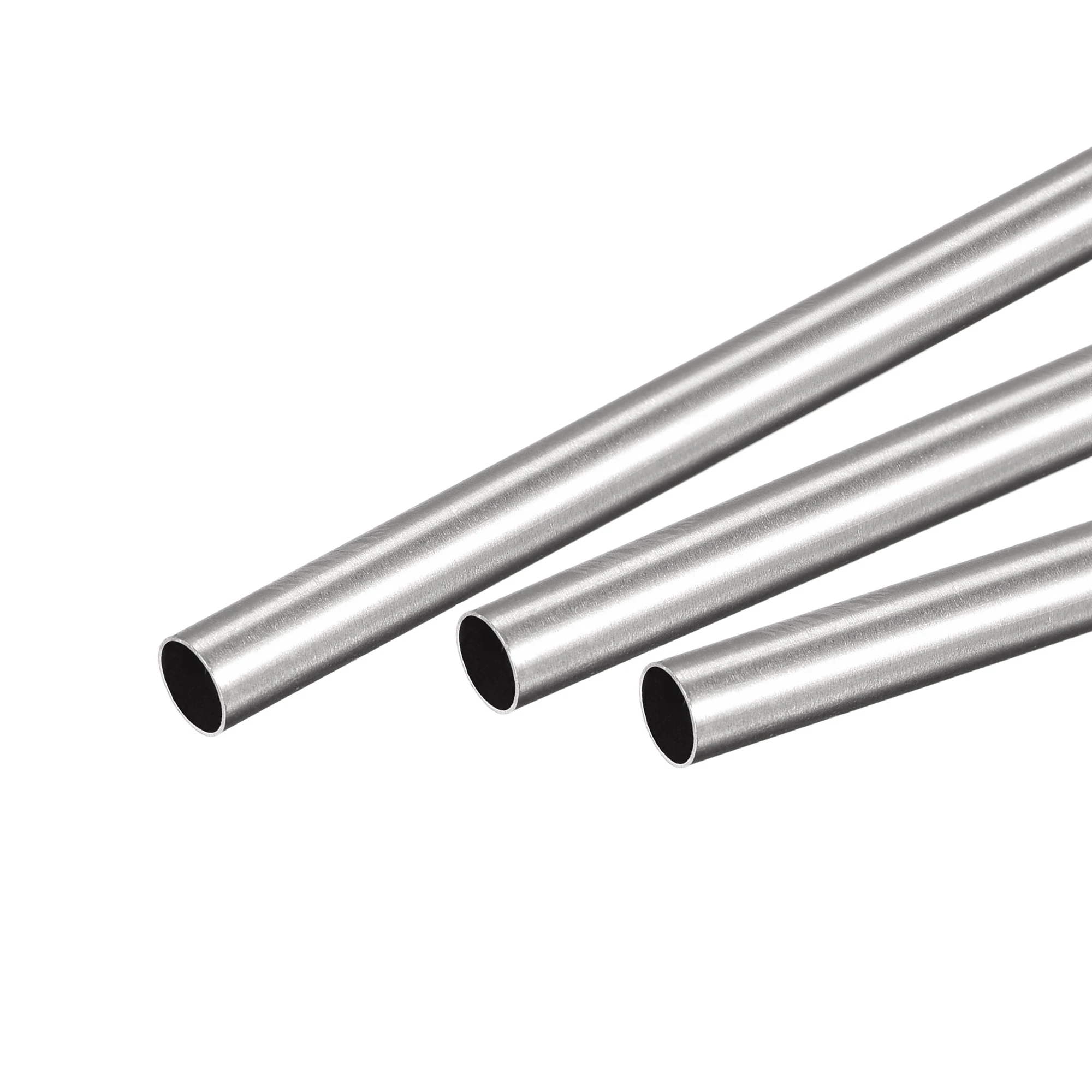 304 Stainless Steel Round Tubing 0.2mm Wall Thickness 250mm Length 