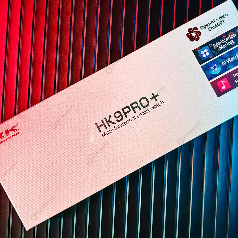HK9  ÷ AMOLED Ʈ ġ  ø 9 ChatGPT NFC Ʈġ 2GB ROM ̳ Ϸ Ai ġ ̽ ȵ̵ IOS