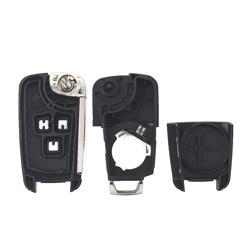 Premium Flip Folding Remote Car Key Shell - Enhanced Design with HU100 Blade