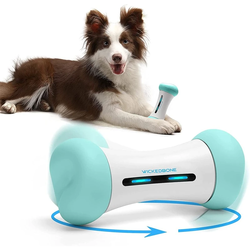 Wickedbone Smart Automatic & Interactive Bone Toys For Dogs And Cats App Control Safe & Durable