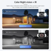 INQMEGA 5MP TUYA caméra intelligente Cloud caméra de Surveillance vidéo extérieure WIFI suivi automatique Google Home Alexa caméra CCTV PTZ Cam 4