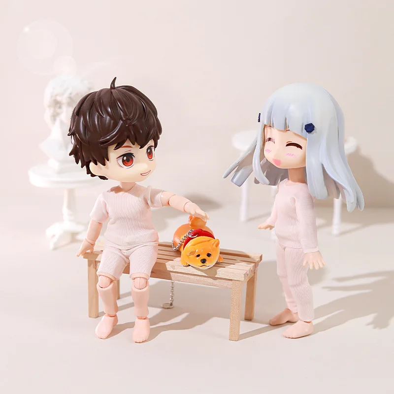 Ob11 Doll Anti Dyeing Clothes Doll Underlay High Stretch T-Shirt Suit For Nendoroids Obitsu11 Molly Ymy Gsc 1/12 Bjd Doll 5