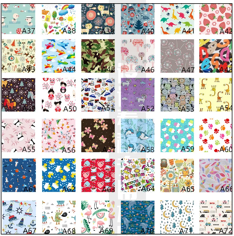 

SAINTE CROIX ANGELIQU OEM Order for 23 Meters （ 1 Meter for each print ,total 23 prints ) Polyester Waterproof fabric
