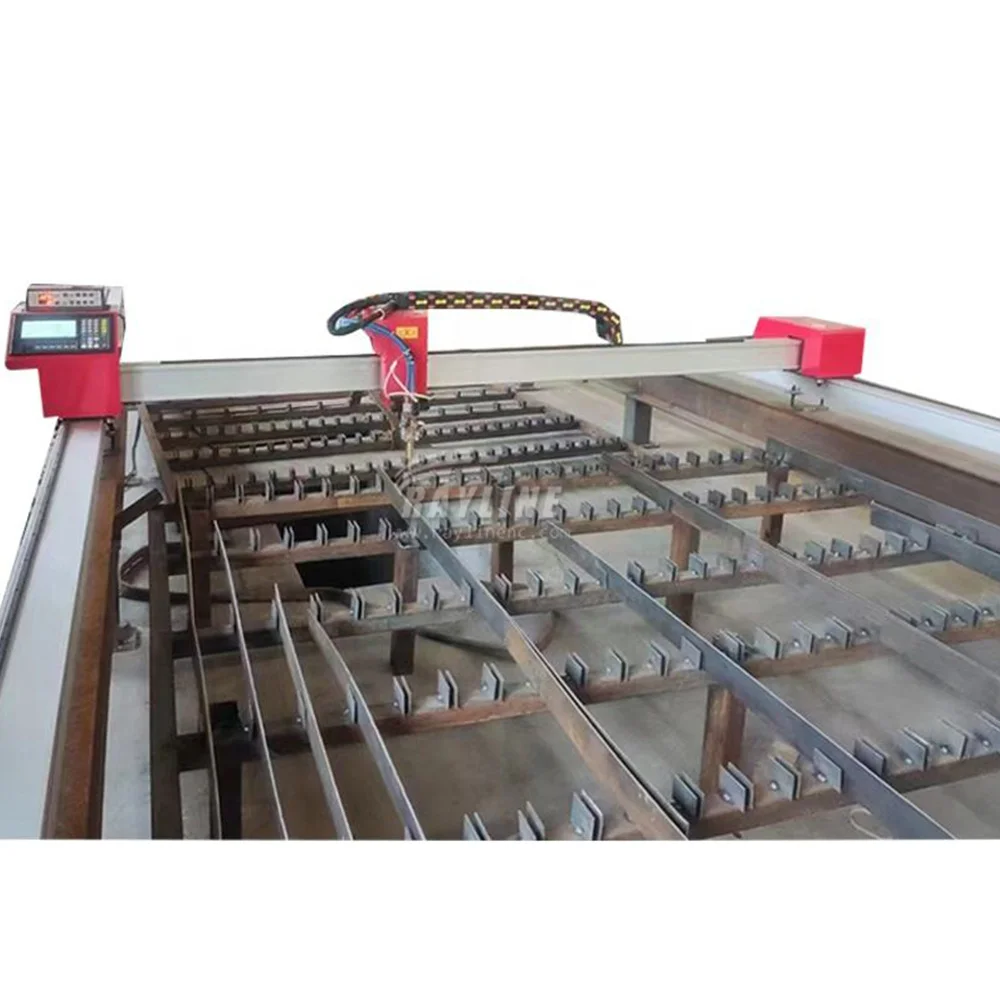 Portable Dual-rail Gantry CNC Flame Plasma Cutting Machine Small Portable Gantry Flame CNC plasma Automatic Cutting Machine 2