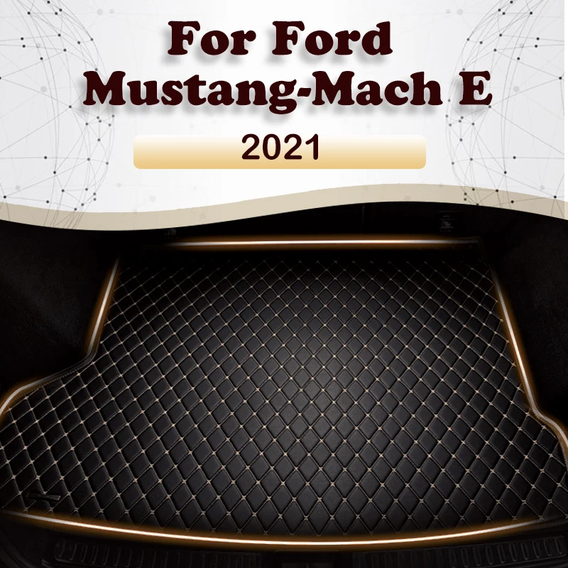 

Коврик для багажника автомобиля Ford Mustang-Mach E 2021, аксессуары для автомобиля на заказ, украшение интерьера автомобиля