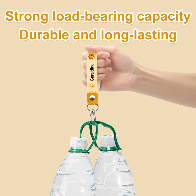 Name Stickers Name Sticker Personalized name lanyard name label hook children's ID card label daycare water bottle name lion