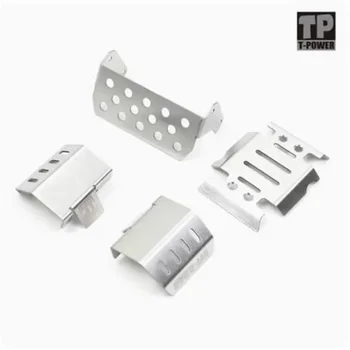 RC Crawler Parti Telaio In Metallo Armatura KIT Anti-collisione Armatura Per CROSSRC 1/10 AT4 JT4 NT4 RC Modello di Auto Accessori