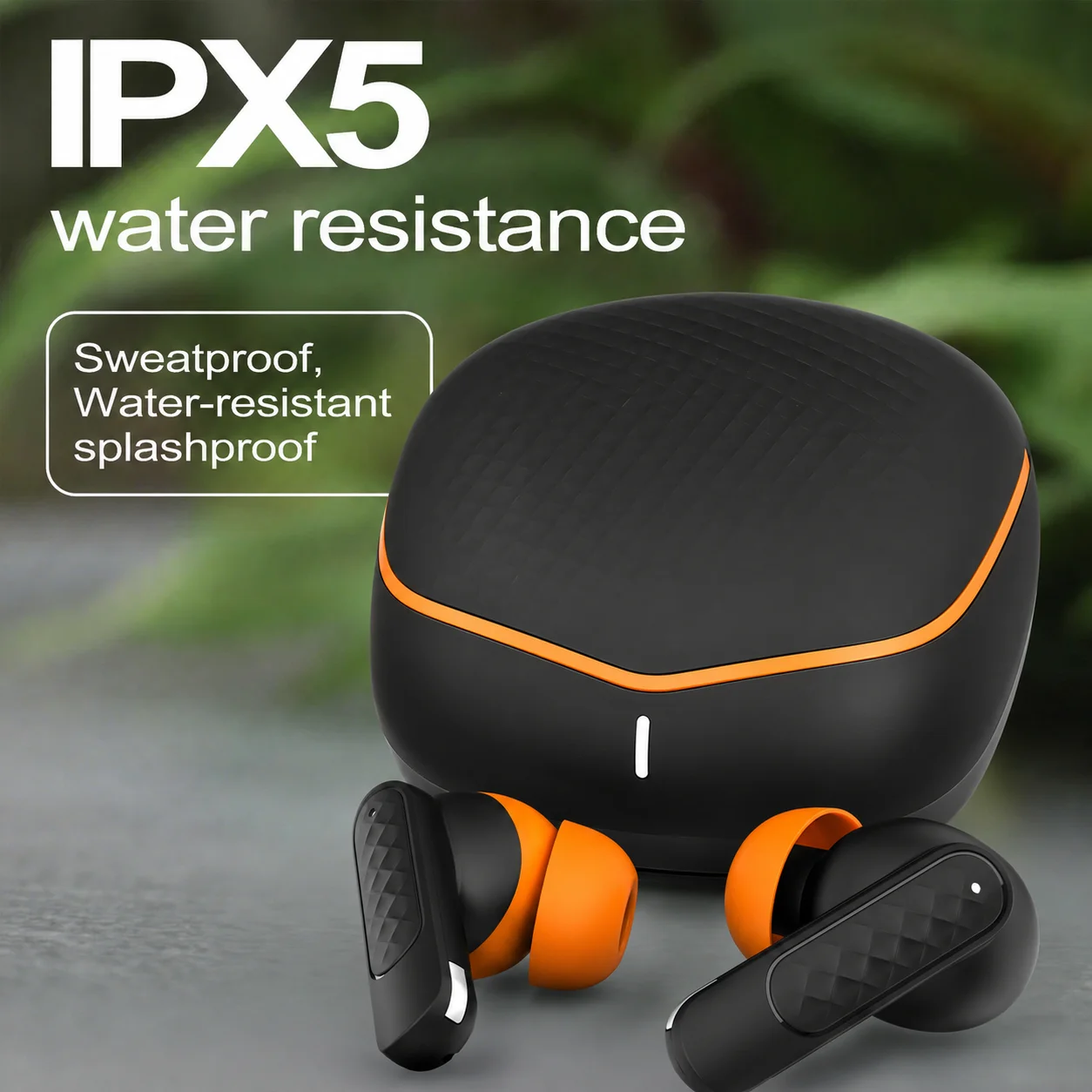 Enhanced Noise-Cancelling Wireless Bluetooth Earbuds with Low Latency Audio
