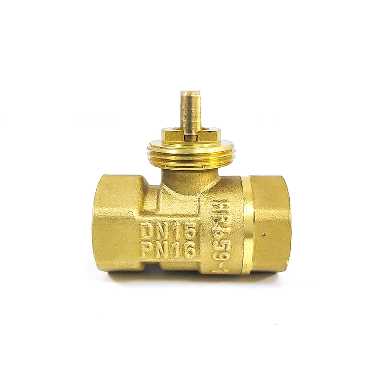Latão Motorizado Válvula Corpo Rosca Elétrica Dn15 Dn20 Dn25