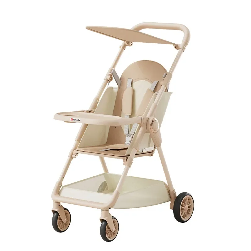 Portable Baby Stroller Lightweight Foldable Travel Children’s Stroller Baby Dining Stroller Multifunctional Baby Carriage