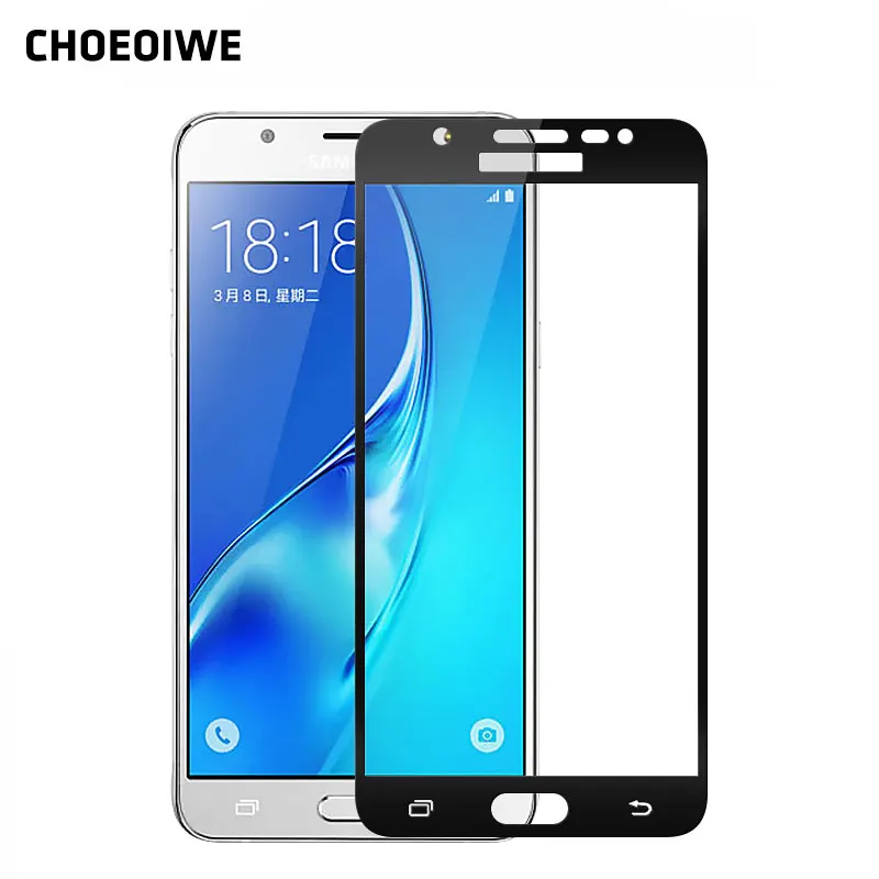 

Screen Protectors for Samsung Galaxy J7 2016 J710 J710F SM-J710FN SM-J710F Full Cover Tempered Glass Protective Film