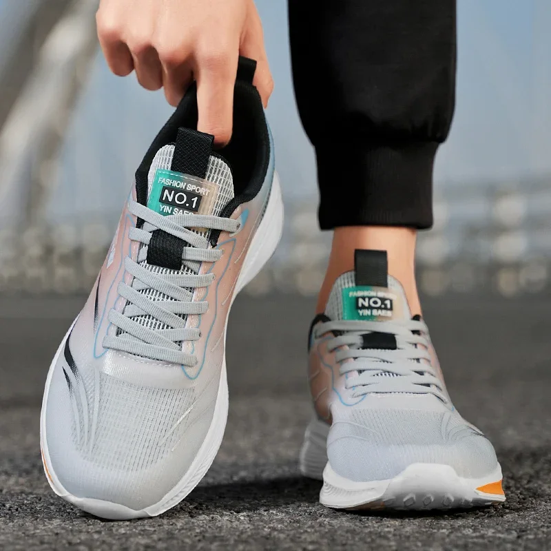 الرجال الجري المشي متماسكة حذاء أحذية رياضية كاجوال تنفس رياضة الجري رياضي رياضة خفيفة الوزن في الهواء الطلق النساء أحذية Size39-47