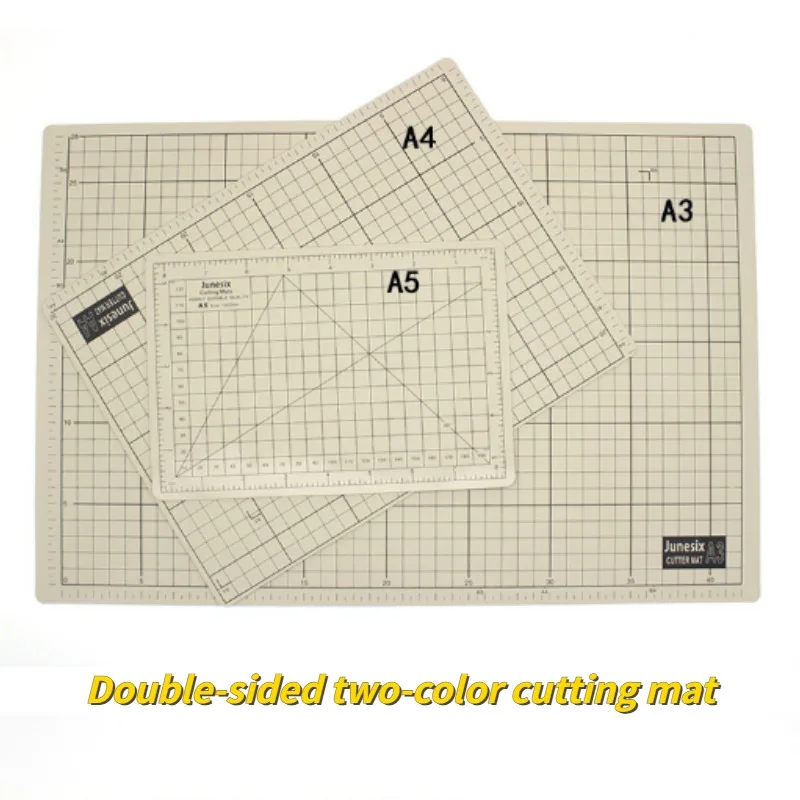 

A3/A4/A5 Crafting Cutting Mat with Multi-Colored Grid Lines Non-Slip Surface and Self-Healing Technology Cutting Mat