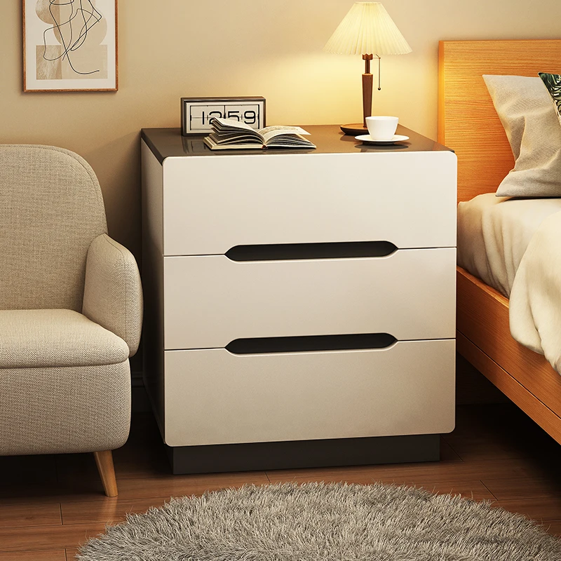 

Small Storage Night Table Comfortable Bedroom Modern Bedside Coffee Night Table Shelves Drawers Table Chevet Chambre Furniture
