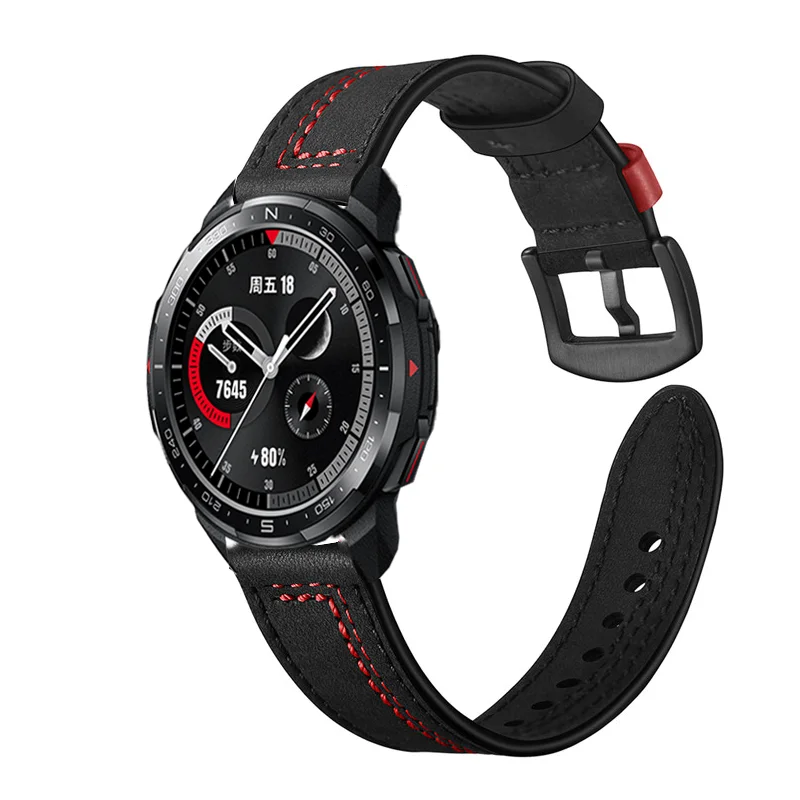 Premium Leather Watchband Strap for Smartwatches - Quick Replaceable Bracelet