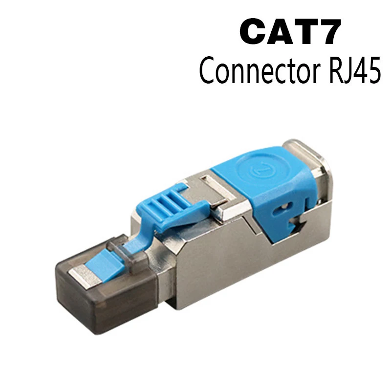 Cat6A Cat7 Cat8 RJ45 Connector 90 Degree Angle Plug Shielded Network RJ45  Lan Cable Cat8 laptops Ethernet Coupler Cable internet - AliExpress