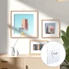 5pcs Seamless Screw Patches, No Drilling, Waterproof, Durable Wall Storage Hooks, Self-adhesive Hooks for Mural Photo Frames 5