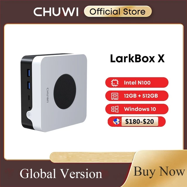 LarkBox X (Intel N100/12GB/512GB) ミニPC