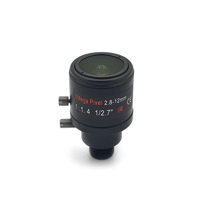 Manual focus lens 3.6-10mm high-definition 6MP camera lens M12 mount camera lens
