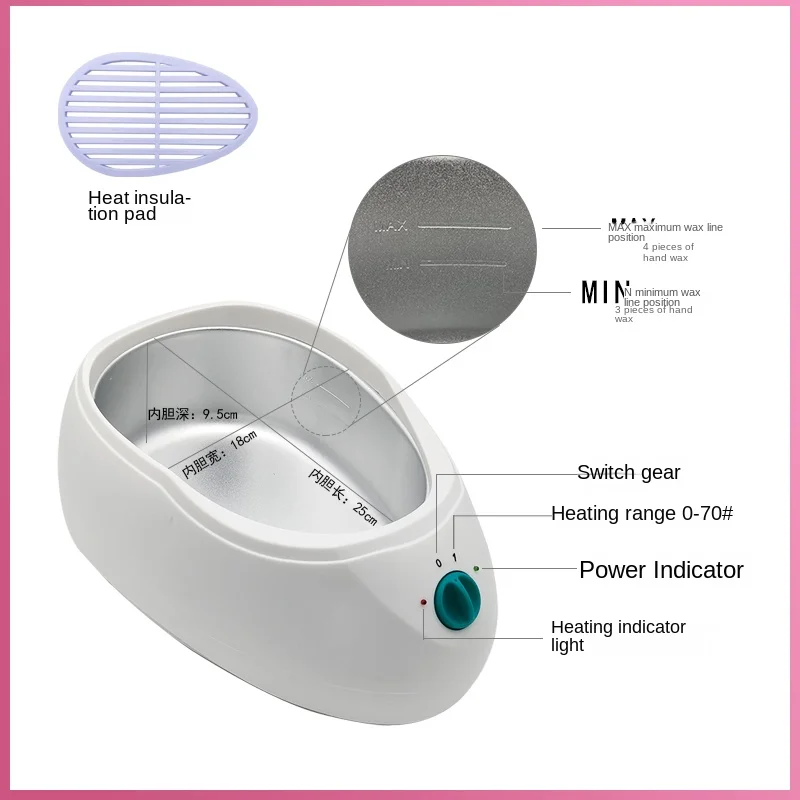 110V/220V Professional Wax Heater for Hand and Foot Care-Moisturizing Wax Machine for Home Use