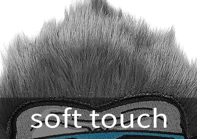 Golf head cover detail shot