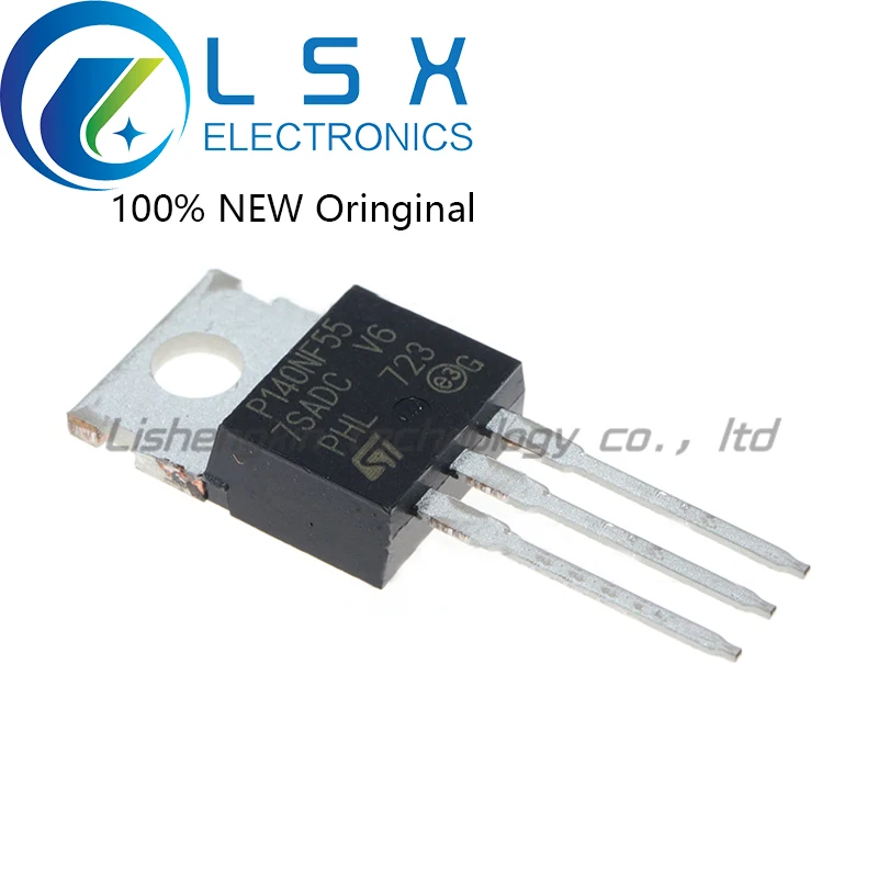 New/5pcs STP140NF55 P140NF55 TO-220 55V 140A Meg nem látott Be Alapanyag