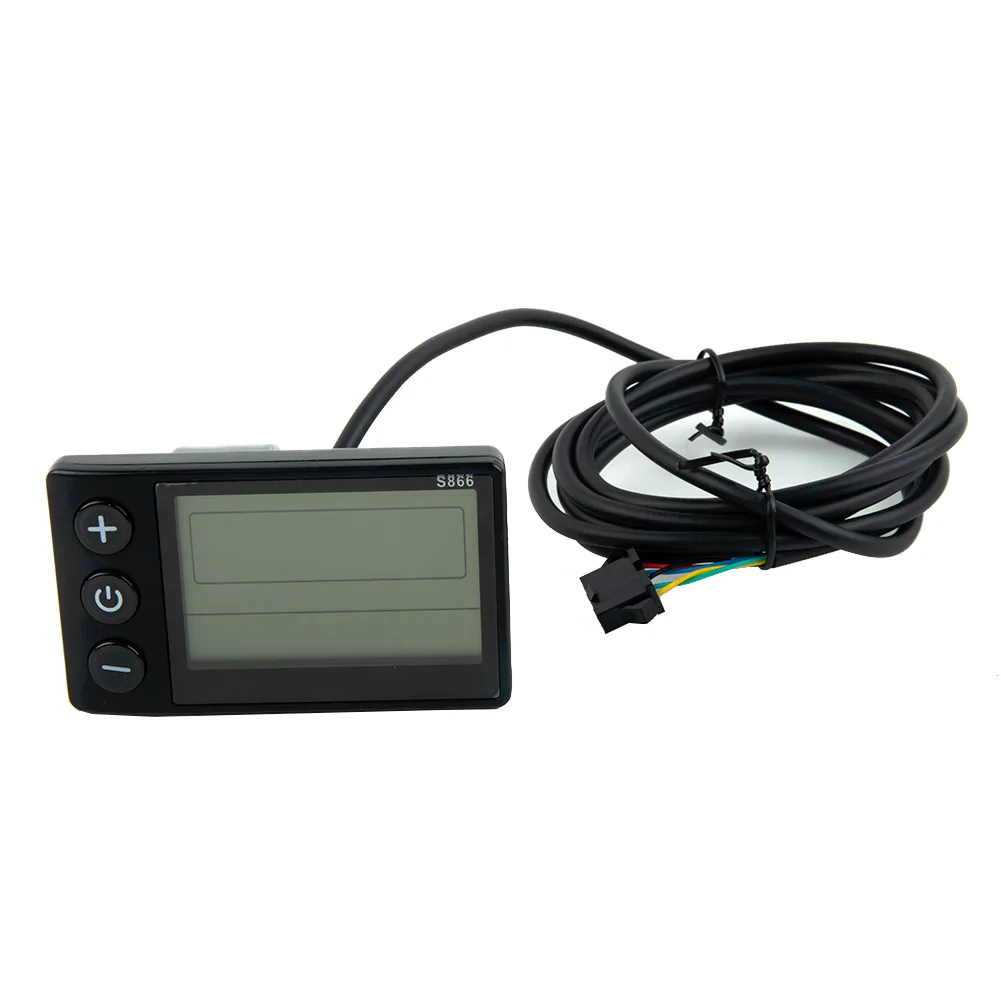 

Высококачественный ЖК-дисплей для электровелосипеда, штекер SM, большой экран, разъем SM для горного велосипеда, водонепроницаемый протокол UART