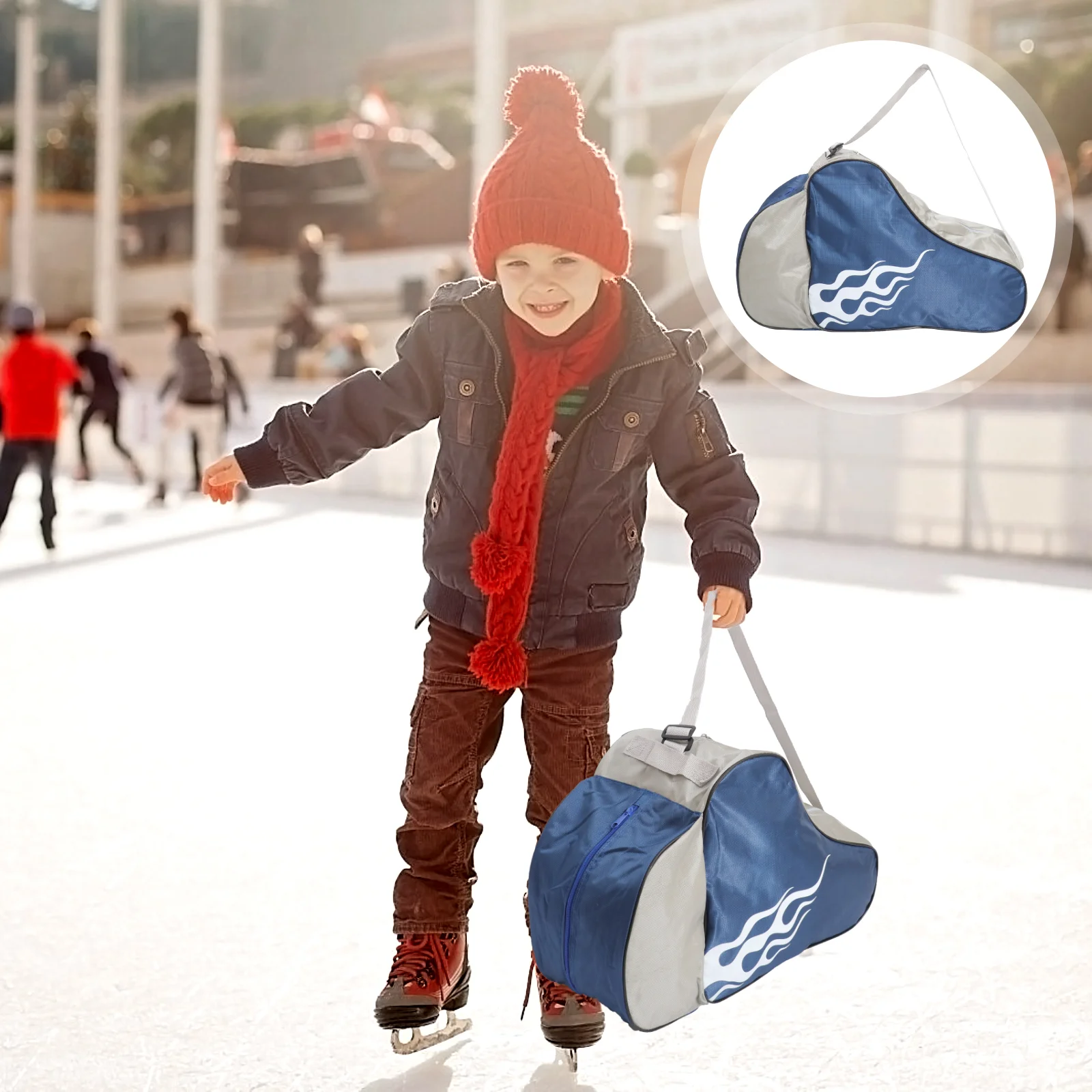 

Portable Bag to Carry Ice Skates Roller Skates Bag Ice Skating Bags Backpack