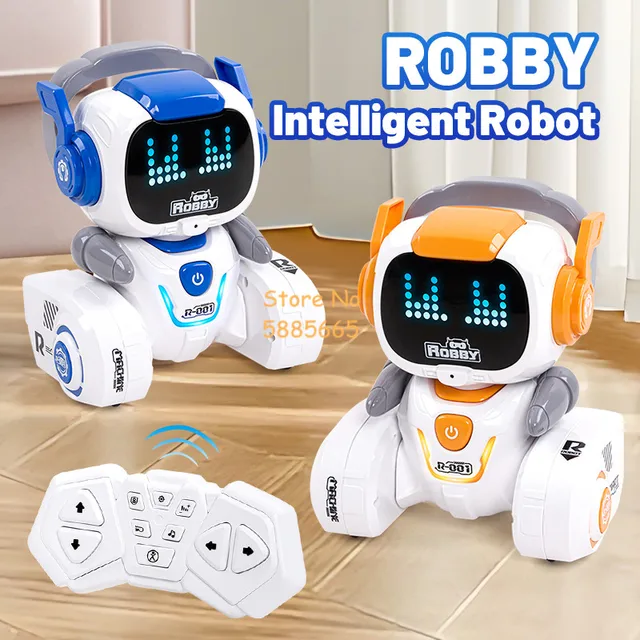 Multi Function Smart Dancing Music Electric RC Robot Toy 2.4G Auto Demo Touch Sensing Colorful Lighting Remote Control Robot 1