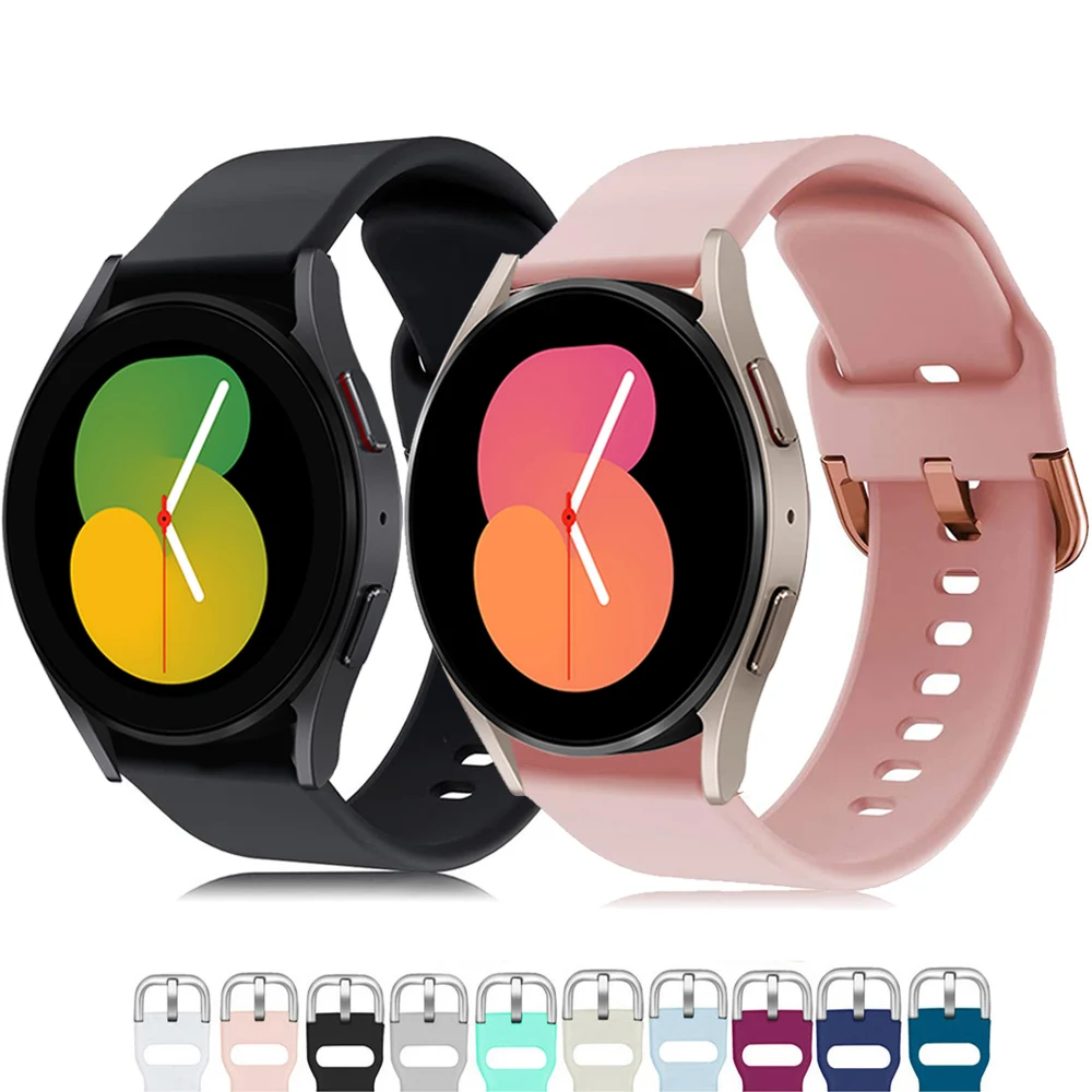 22Mm 20Mm Tali untuk Jam Tangan Samsung Galaxy 5/Pro/4 44Mm 40Mm Aktif
