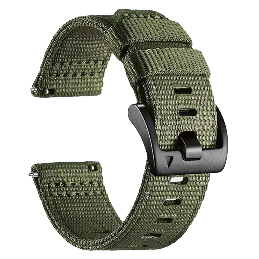 GT Series Pro Loop Nylon 22mm Watch Band - Premium Strap Bracelet