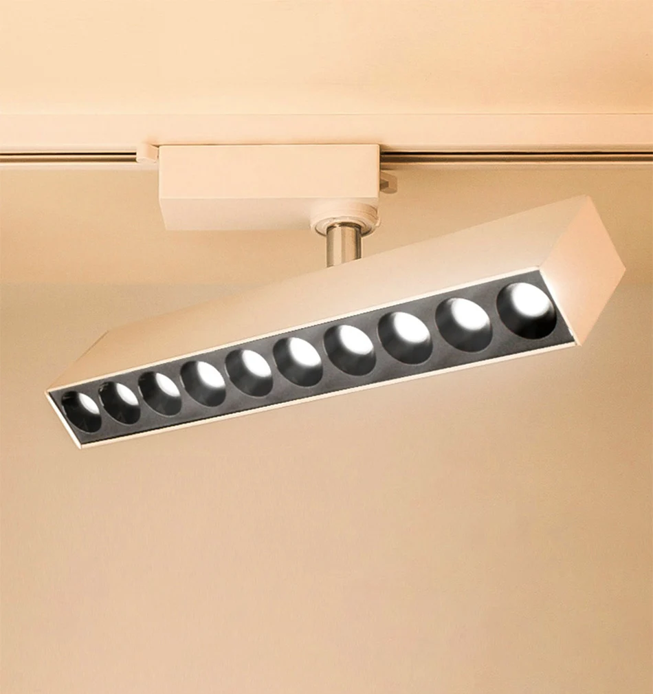 Description Picture 4 of itemLED Track Lights Embedded 10W 12W 18W 24W 30W LED Spotlight Downlight Living Room Without Main Light Lighting Grille Lamp Series