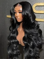 Perruques Lace Front Body Wave 13x4 de 34 pouces en cheveux humains, perruque frontale transparente brésilienne 13x6 pour femmes avec baby hair 2