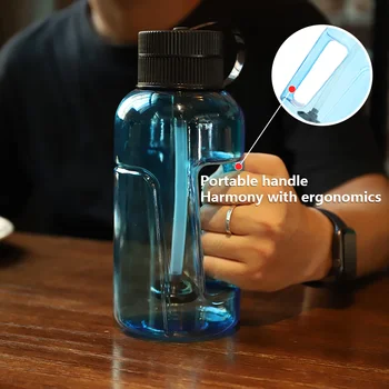 1000ml Acrylic Water Bottle Smoking Pipe 3