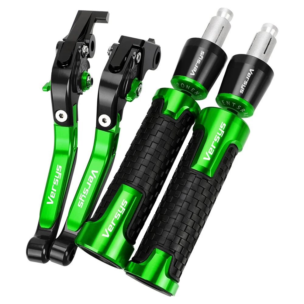 

For KAWASAKI Versys 300X Versys 300 X 2008-2023 Motorcycle Accessories CNC Brake Clutch Levers Handlebar Handle Grips Ends