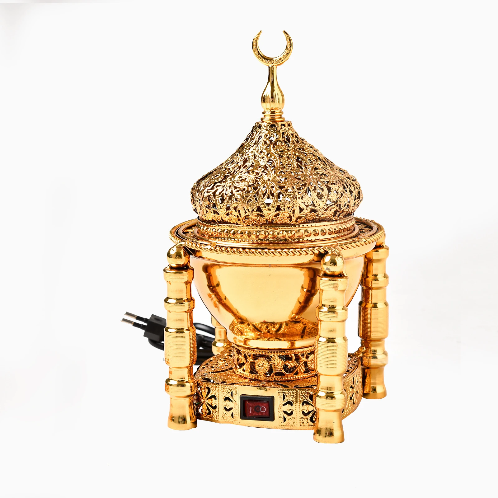 ArabiaElectricIncenseBurnerMetal220VBakhoorCenserMiddleEast