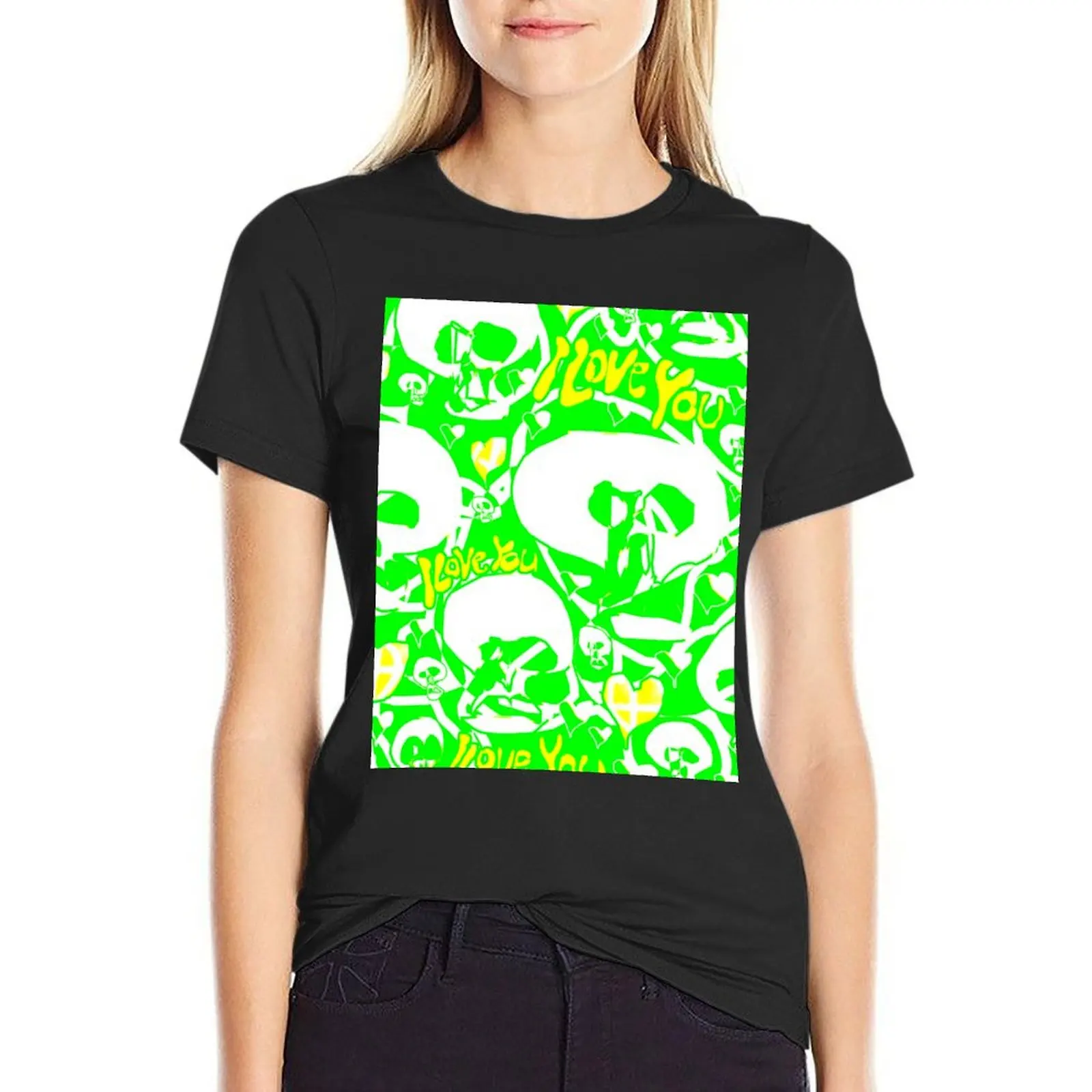 I love You (Lemonade) T-Shirt anime clothes cute clothes Women t-shirts