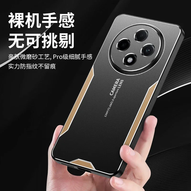 Luxury Aluminum Alloy Metal Shockproof Bumper Protect Back Cover