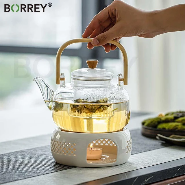 Glass Tea Kettle Gas Stove  Glass Teapot Induction Cooker - Teapot High  Resistant - Aliexpress