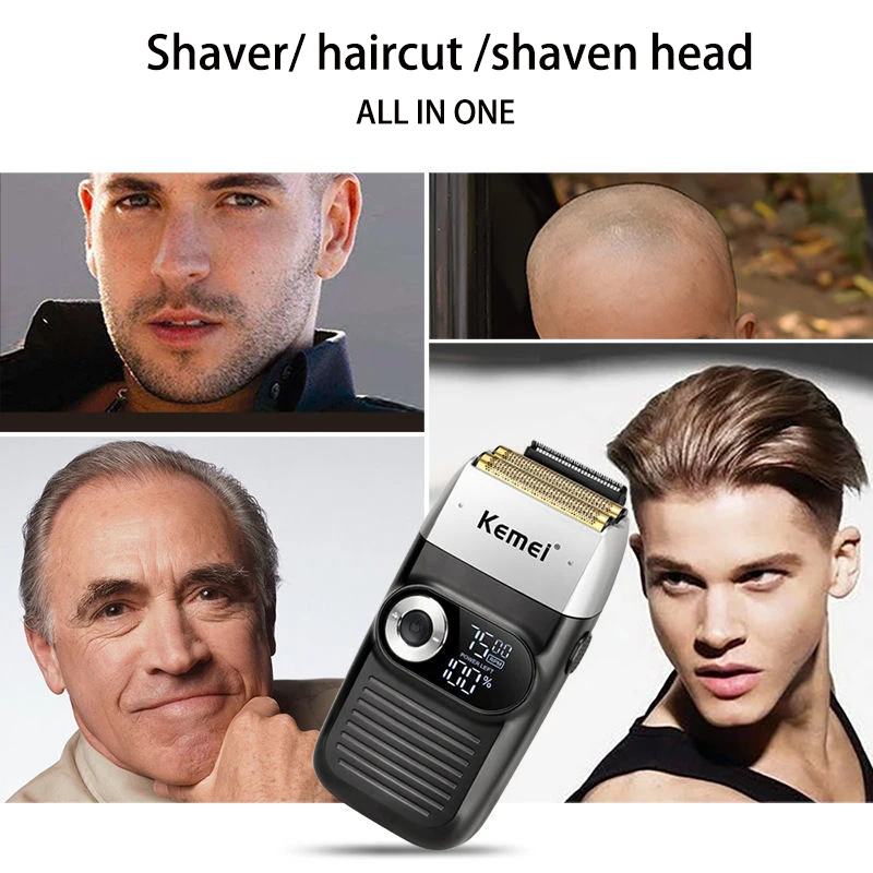 Kemei KM-2299 KM-2026 KM-5083 Professional Hair Clipper Kit Electric Shaver Male Hair Cutting Machine Men’s Trimmer Machine 5