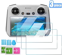 1/2/3PCS HD Tempered Glass Protective Film for DJI MINI 3 Pro RC Remote Controller Screen Protector Cover Film Drone Accessories