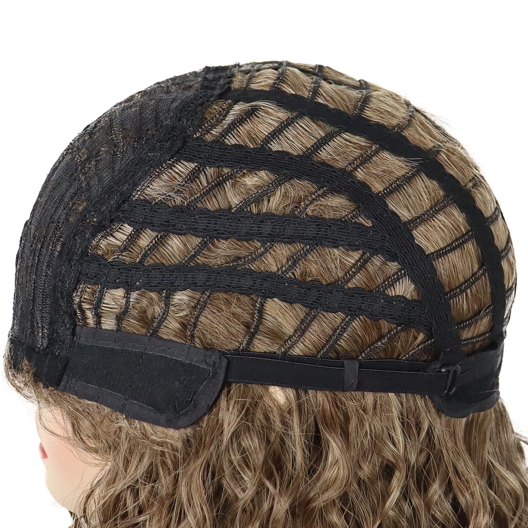 Synthetic Ombre Blonde Wigs for Women 28", synthetic wig