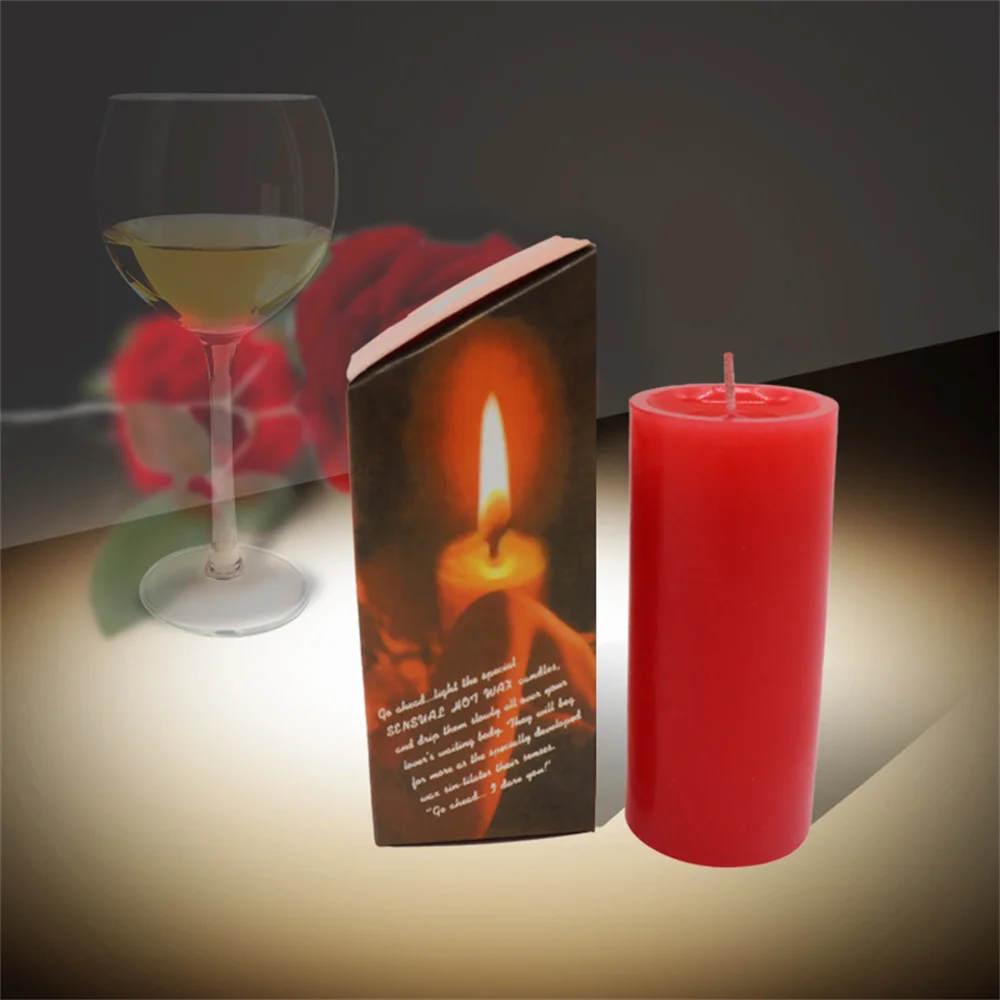 Candles For Sex Bdsm Wax Red Color Bdsm Candles 50&deg; For Couples Low Temperature Wax Fun Adults Sex Toys