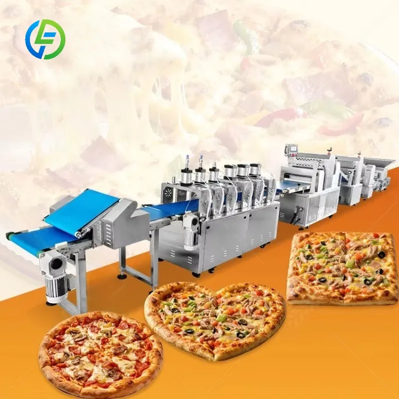 Customized Best Ligne De Cheese Pizza Base Maker Machine Fully ...
