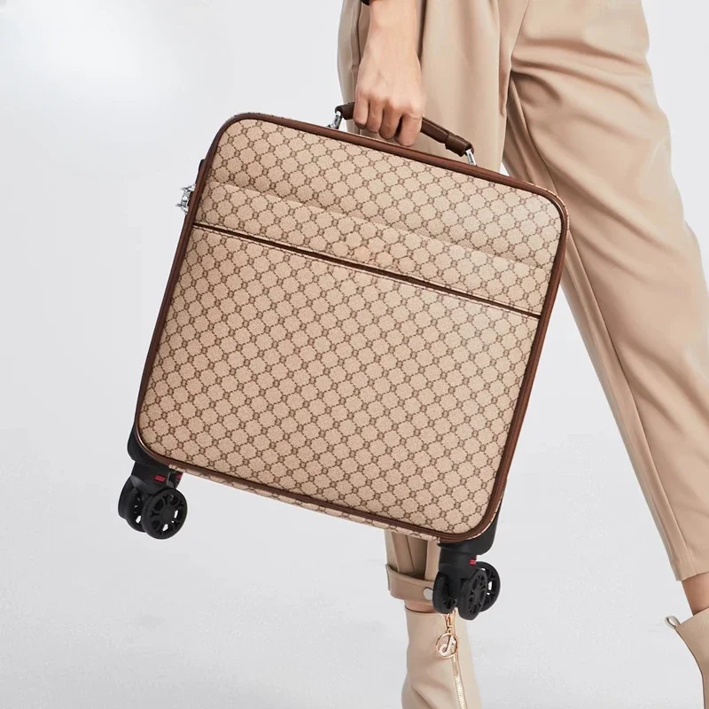 Luggage trolley universal wheel