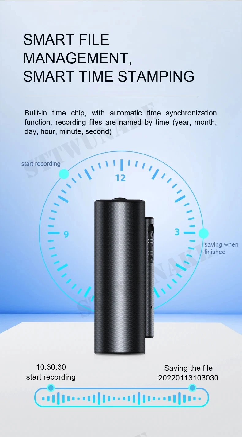 timestamp file management