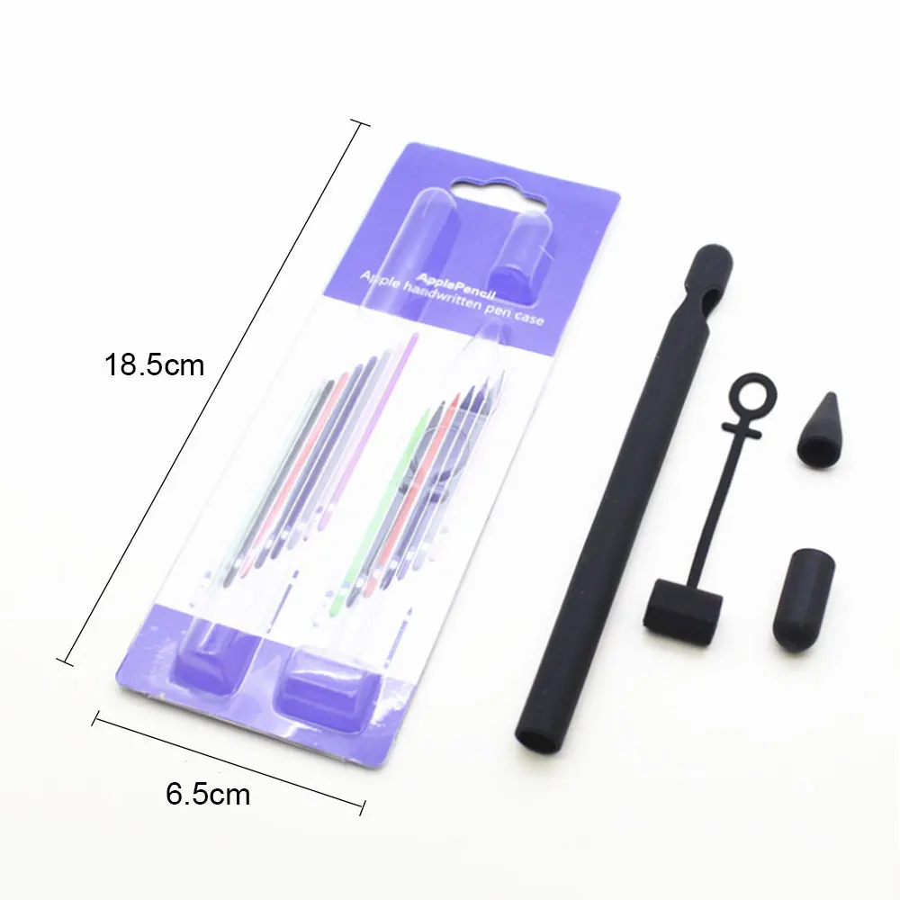 Silicone world Colorful Silicone Cover For Apple Pencil 1st Generation Case For iPad Tablet Touch Pen Stylus Protective Sleeve