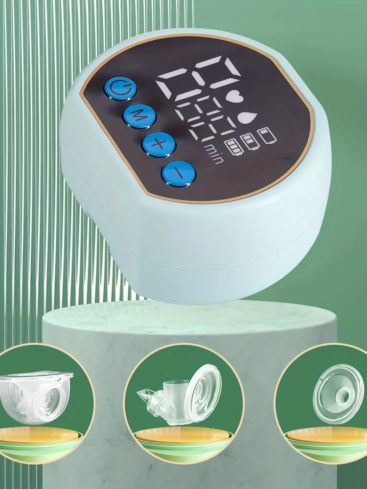 Wearable Electric Breast Pump Silent Hands-free Milk Extractor_voghion.com