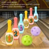 Children's Sports Toys Fitness Parent-Child Interactive Combination Set Boy Gift Mini Bowling Ball 2